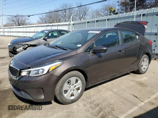 2017 Kia Forte S with VIN 3KPFL4A72HE137626, listed as a Copart auction lot 48404475 with 88,889 mi miles and Salvage Title. Bid and sale history available at DreamBid. Image 1.