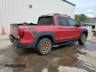 2021 Honda Ridgeline Sport with VIN 5FPYK3F10MB012808, listed as a Copart auction lot 51096395 with 34,543 mi miles and Salvage title. Bid and sale history available at DreamBid. Image 3.