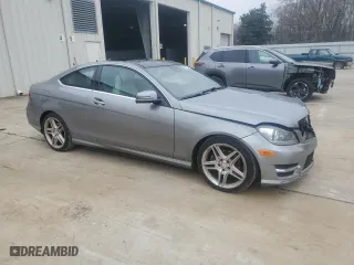 2015 Mercedes-Benz C-Class C 250 with VIN WDDGJ4HB2FG378299, listed as a Copart auction lot 45939035 with 115,397 mi miles and Salvage Title. Bid and sale history available at carsss.com. Image 4.