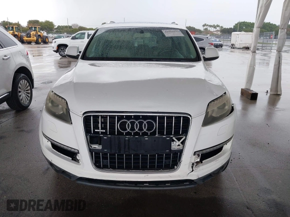 2010 Audi Q7 Premium Plus with VIN WA1LYAFE6AD007604, listed as a IAAI auction lot 41955633 with 240,433 mi miles and . Bid and sale history available at DreamBid. Image 12.