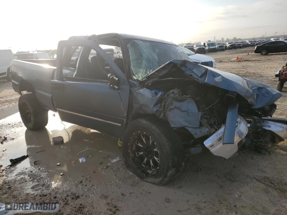 2006 Chevrolet Silverado 1500 LT1 with VIN 2GCEC19V461344655, listed as a Copart auction lot 43519535 with 0 mi miles and Salvage Title. Bid and sale history available at carsss.com. Image 4.