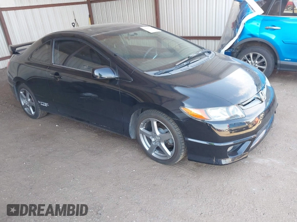 2007 Honda Civic Si with VIN 2HGFG21537H703739, listed as a IAAI auction lot 41884316 with 116,762 mi miles and . Bid and sale history available at DreamBid. Image 1.