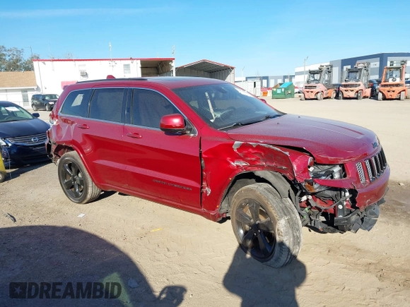 2014 Jeep Grand Cherokee Laredo with VIN 1C4RJEAG3EC519708, listed as a IAAI auction lot 41616364 with 131,184 mi miles. Bid and sale history available at carsss.com. Image 12.