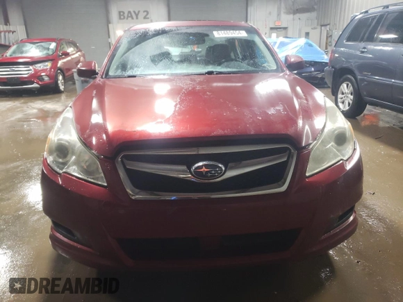 2011 Subaru Legacy Limited Power Moon with VIN 4S3BMCL65B3219116, listed as a Copart auction lot 81489454 with 157,027 mi miles and Salvage title. Bid and sale history available at DreamBid. Image 5.