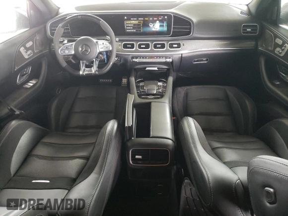 2022 Mercedes-Benz GLE 53 AMG with VIN 4JGFD6BBXNA787133, listed as a Copart auction lot 55322535 with 50,270 mi miles and Salvage title. Bid and sale history available at DreamBid. Image 8.