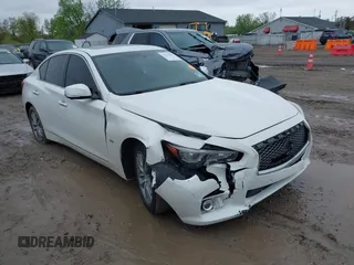 2017 Infiniti Q50 Premium with VIN JN1EV7AR4HM837046, listed as a IAAI auction lot 42213562 with 111,244 mi miles and . Bid and sale history available at DreamBid. Image 1.