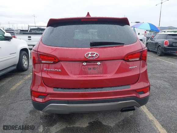 2017 Hyundai Santa Fe Sport 2.4L with VIN 5XYZT3LB0HG491740, listed as a IAAI auction lot 41809291 with 163,449 mi miles. Bid and sale history available at carsss.com. Image 16.
