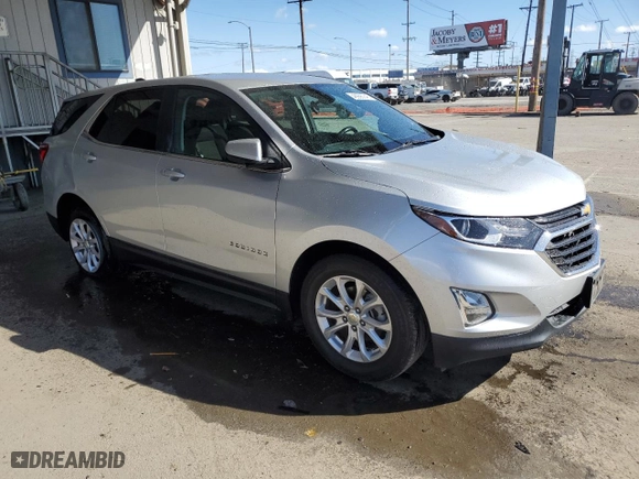 2021 Chevrolet Equinox LT with VIN 3GNAXJEV7MS162580, listed as a Copart auction lot 48996245 with 124,249 mi miles and Salvage Title. Bid and sale history available at carsss.com. Image 4.