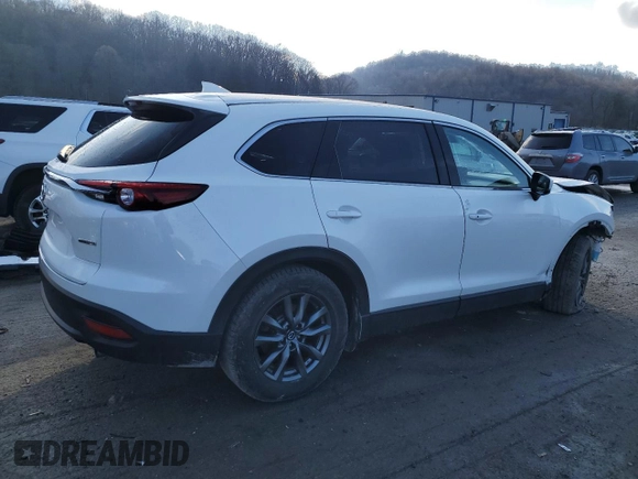 2020 Mazda CX-9 Touring z VIN JM3TCBCY0L0406437, wystawiony jako Copart lot #46789725 z przebiegiem 56 279 mil mil oraz Szkody całkowita. Historia ofert i sprzedaży dostępna na DreamBid. Obrazek 3.