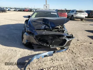 2025 Mazda 3 S with VIN 3MZBPAAM6SM455847, listed as a Copart auction lot 50470785 with Not Provided miles and Salvage Title. Bid and sale history available at DreamBid. Image 5.