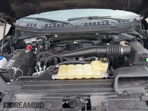 2019 Ford F-150 XL with VIN 1FTFW1E13KFC63843, listed as a IAAI auction lot 41682862 with 102,390 mi miles. Bid and sale history available at carsss.com. Image 10.