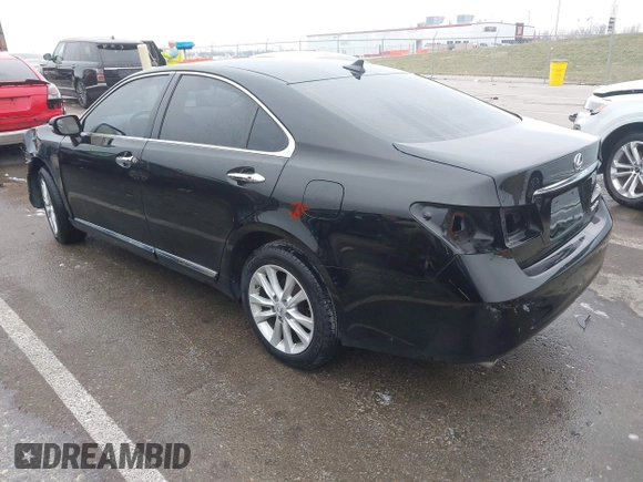 2011 Lexus ES with VIN JTHBK1EG3B2435793, listed as a IAAI auction lot 41171549 with 200,663 mi miles. Bid and sale history available at carsss.com. Image 3.