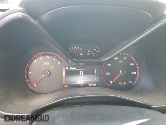 2016 GMC Canyon 4WD SLE with VIN 1GTG6CE30G1202925, listed as a Copart auction lot 47632945 with 109,868 mi miles and Salvage Title. Bid and sale history available at carsss.com. Image 9.