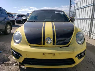 2014 Volkswagen Beetle Turbo R-Line with VIN 3VWVT7AT8EM618182, listed as a Copart auction lot 73380874 with 51,373 mi miles and Salvage Title. Bid and sale history available at DreamBid. Image 5.