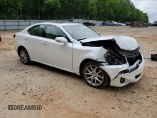 2013 Lexus IS 250 with VIN JTHCF5C24D5063339, listed as a Copart auction lot 53949715 with 114,557 mi miles and Salvage Title. Bid and sale history available at DreamBid. Image 4.