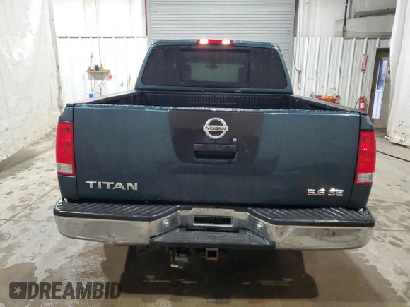 2006 Nissan Titan XE with VIN 1N6BA07AX6N548973, listed as a Copart auction lot 83428574 with 201,887 mi miles and Salvage title. Bid and sale history available at DreamBid. Image 6.