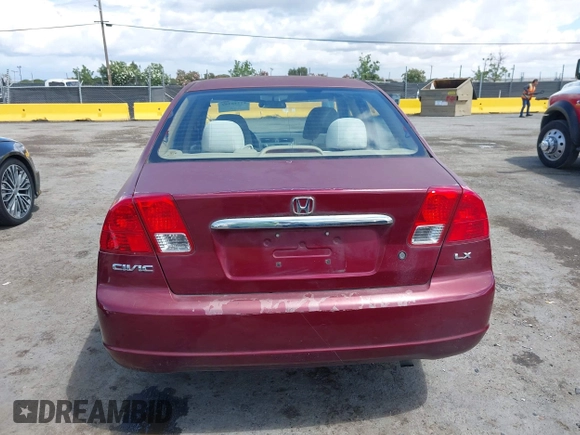 2003 Honda Civic LX z VIN 2HGES16573H527575, wystawiony jako IAAI lot #42248342 z przebiegiem 101 242 mil mil oraz . Historia ofert i sprzedaży dostępna na DreamBid. Obrazek 16.