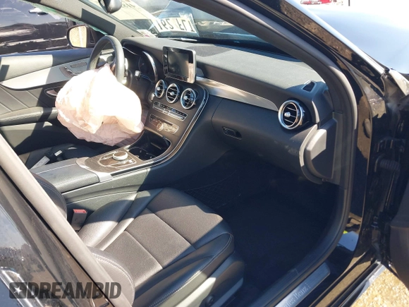 2018 Mercedes-Benz C with VIN 55SWF4JB1JU273692, listed as a IAAI auction lot 41827588 with 23,325 mi miles. Bid and sale history available at carsss.com. Image 5.