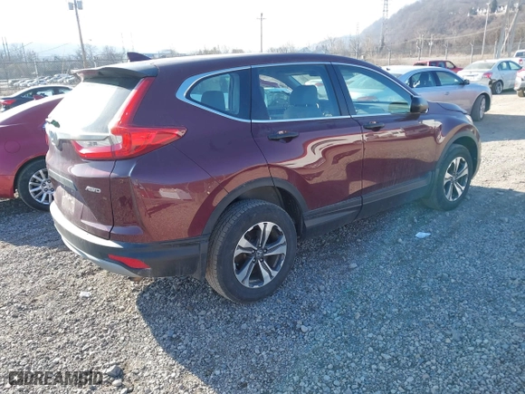 2018 Honda CR-V LX with VIN 2HKRW6H39JH213816, listed as a IAAI auction lot 41776460 with 61,709 mi miles. Bid and sale history available at carsss.com. Image 4.