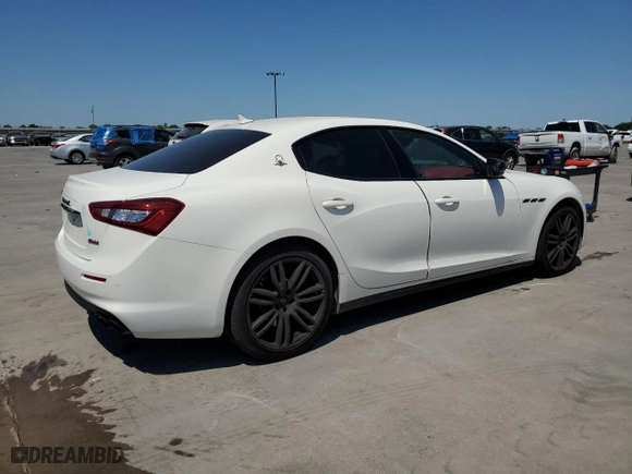 2019 Maserati Ghibli S with VIN ZAM57YSA5K1334619, listed as a Copart auction lot 62696873 with 22,140 mi miles. Bid and sale history available at carsss.com. Image 3.