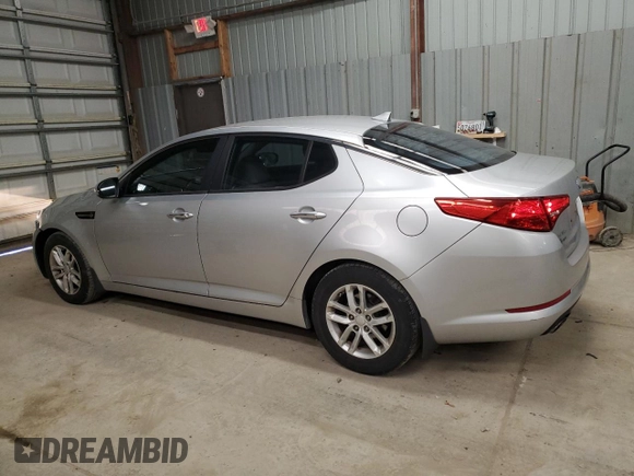 2013 Kia Optima LX with VIN KNAGM4A79D5394819, listed as a Copart auction lot 50820545 with 107,906 mi miles and Salvage Title. Bid and sale history available at DreamBid. Image 2.