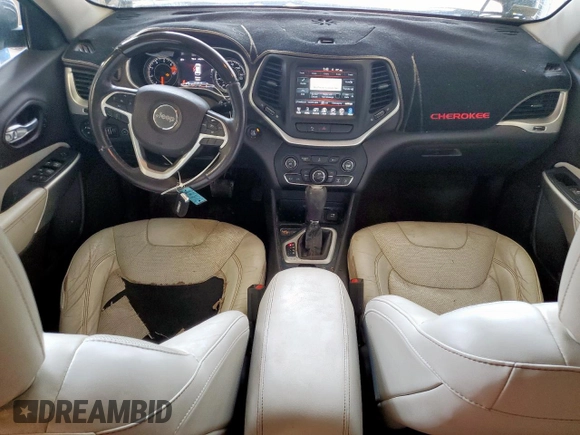 2016 Jeep Cherokee Overland with VIN 1C4PJLJB7GW336121, listed as a Copart auction lot 59692375 with 231,251 mi miles and Clean title. Bid and sale history available at DreamBid. Image 8.