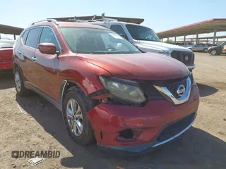 2016 Nissan Rogue SL with VIN 5N1AT2MT6GC899673, listed as a IAAI auction lot 42008141 with 164,669 mi miles and . Bid and sale history available at carsss.com. Image 1.