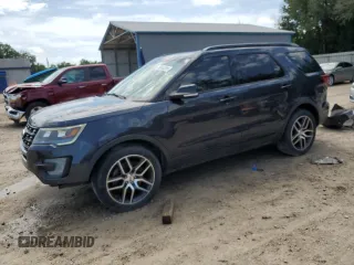 2017 Ford Explorer Sport с VIN 1FM5K8GT7HGC29725, выставлен на аукционе Copart как лот 59944785 с пробегом 121 715 миль миль и Списание • Salvage title. История ставок и продаж доступна на DreamBid. Изображение 1.