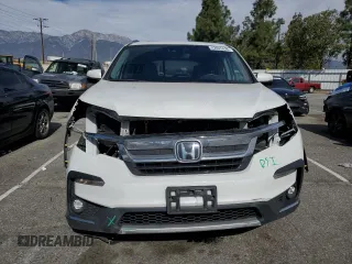 2021 Honda Pilot Elite with VIN 5FNYF6H02MB029791, listed as a Copart auction lot 42829435 with 54,403 mi miles and Salvage Title. Bid and sale history available at DreamBid. Image 5.