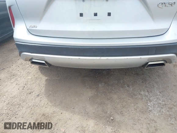 2019 Infiniti QX50 Luxe with VIN 3PCAJ5M37KF148220, listed as a IAAI auction lot 41881786 with 34,606 mi miles and . Bid and sale history available at DreamBid. Image 19.