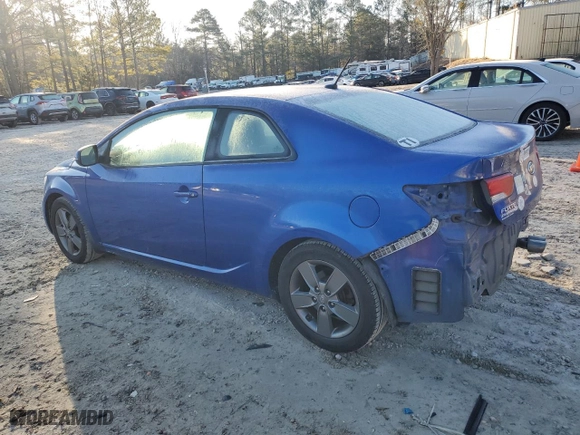 2012 Kia Forte Koup EX with VIN KNAFU6A23C5597375, listed as a Copart auction lot 42341535 with 134,023 mi miles and Salvage Title. Bid and sale history available at carsss.com. Image 2.