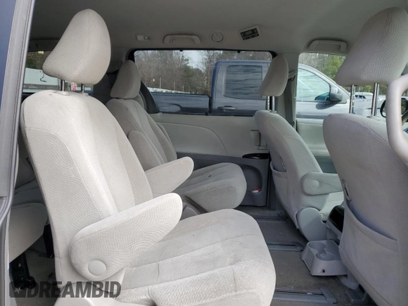 2014 Toyota Sienna LE with VIN 5TDJK3DC5ES093753, listed as a Copart auction lot 47452575 with 124,942 mi miles and Salvage Title. Bid and sale history available at DreamBid. Image 11.