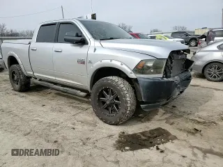 2011 Ram 2500 SLT with VIN 3D7UT2CL5BG593286, listed as a Copart auction lot 45127025 with 209,070 mi miles and Salvage title. Bid and sale history available at DreamBid. Image 11.