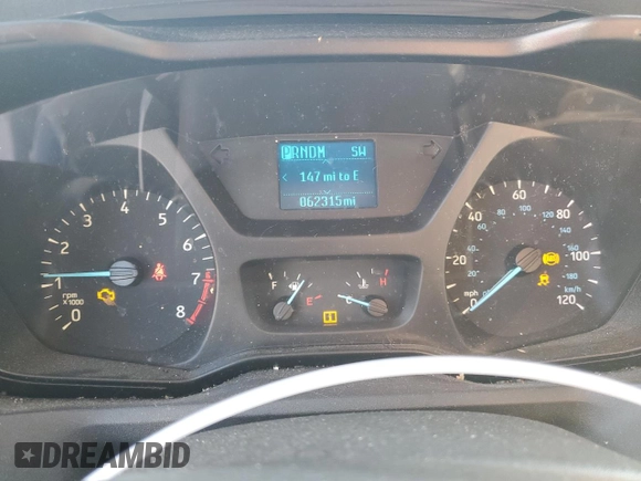2019 Ford Transit with VIN 1FTYR2CM5KKA30072, listed as a Copart auction lot 45004785 with 62,315 mi miles and Salvage Title. Bid and sale history available at carsss.com. Image 9.