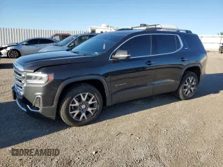 2020 GMC Acadia SLT with VIN 1GKKNULS7LZ119649, listed as a Copart auction lot 57692345 with 107,212 mi miles and Salvage title. Bid and sale history available at DreamBid. Image 1.