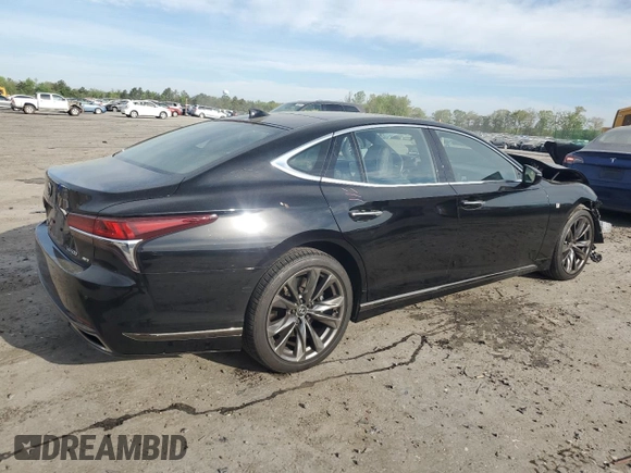 2018 Lexus LS 500 z VIN JTHC51FF2J5003985, wystawiony jako Copart lot #54126835 z przebiegiem 34 247 mil mil oraz Szkoda całkowita • Salvage title. Historia ofert i sprzedaży dostępna na DreamBid. Obrazek 3.