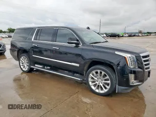 2019 Cadillac Escalade ESV Premium Luxury z VIN 1GYS3JKJXKR210075, wystawiony jako Copart lot #55861025 z przebiegiem 31 186 mil mil oraz Szkoda całkowita • Salvage title. Historia ofert i sprzedaży dostępna na DreamBid. Obrazek 4.