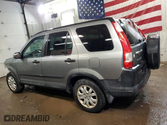 2005 Honda CR-V EX with VIN SHSRD78855U307065, listed as a Copart auction lot 47274375 with 61,104 mi miles and Salvage Title. Bid and sale history available at DreamBid. Image 2.