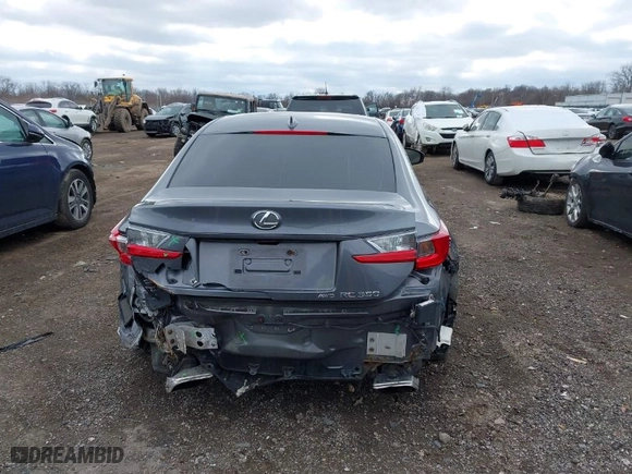 2016 Lexus RC 350 with VIN JTHSE5BC2G5006473, listed as a IAAI auction lot 41738134 with NaN miles. Bid and sale history available at carsss.com. Image 17.
