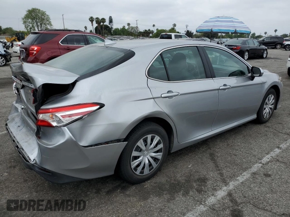 2019 Toyota Camry Hybrid LE z VIN 4T1B31HK3KU510488, wystawiony jako Copart lot #58350495 z przebiegiem 109 974 mil mil oraz Szkoda całkowita • Salvage title. Historia ofert i sprzedaży dostępna na DreamBid. Obrazek 3.