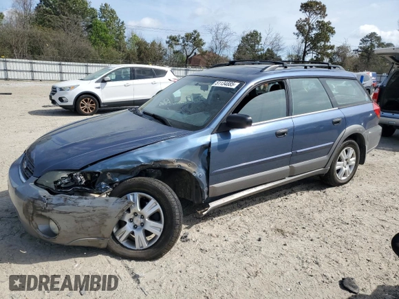 2005 Subaru Legacy Outback z VIN 4S4BP61C757376835, wystawiony jako Copart lot #51134885 z przebiegiem 219 058 mil mil oraz Czysty tytuł • Clean title. Historia ofert i sprzedaży dostępna na DreamBid. Obrazek 1.
