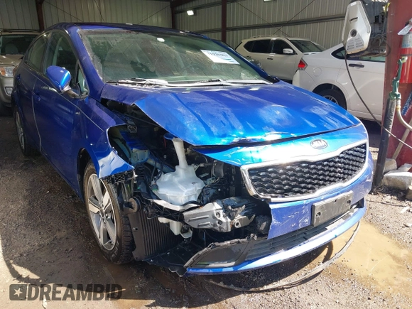 2018 Kia Forte LX with VIN 3KPFL4A70JE164474, listed as a IAAI auction lot 41920463 with 33,874 mi miles and . Bid and sale history available at DreamBid. Image 6.