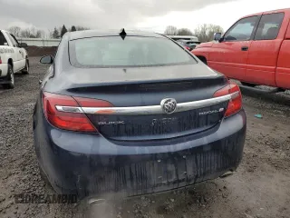 2016 Buick Regal with VIN 2G4GK5EX6G9181368, listed as a Copart auction lot 47410995 with 100,471 mi miles and Salvage Title. Bid and sale history available at carsss.com. Image 6.