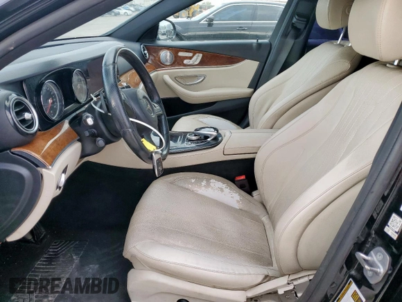 2018 Mercedes-Benz E-Class E 300 with VIN WDDZF4JBXJA456845, listed as a Copart auction lot 50723485 with 0 mi miles and Clean Title. Bid and sale history available at carsss.com. Image 7.