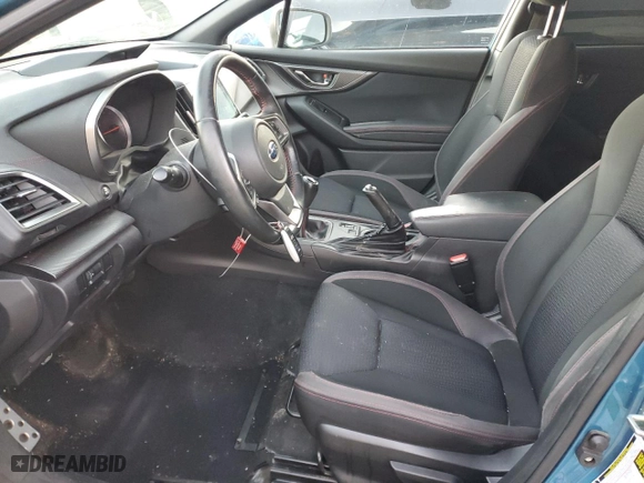 2017 Subaru Impreza Sport with VIN 4S3GTAK69H1716298, listed as a Copart auction lot 83659524 with 95,824 mi miles and Salvage Title. Bid and sale history available at carsss.com. Image 7.