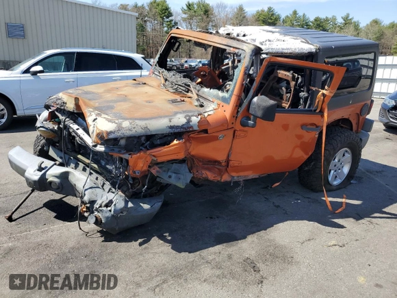 2011 Jeep Wrangler Sport with VIN 1J4AA2D15BL553237, listed as a Copart auction lot 54303655 with Not Provided miles and Salvage Title. Bid and sale history available at carsss.com. Image 1.