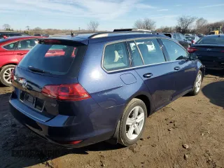 2015 Volkswagen Golf SportWagen TDI SEL with VIN 3VWCA7AU2FM515525, listed as a Copart auction lot 85730864 with 60,444 mi miles and Salvage Title. Bid and sale history available at carsss.com. Image 3.