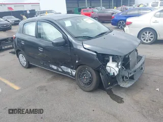 2024 Mitsubishi Mirage ES with VIN ML32AUHJ9RH017472, listed as a IAAI auction lot 42638023 with 15,347 mi miles and . Bid and sale history available at DreamBid. Image 1.