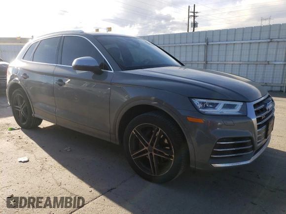 2019 Audi SQ5 Premium Plus with VIN WA1B4AFY7K2112005, listed as a Copart auction lot 78098544 with 84,883 mi miles and Salvage Title. Bid and sale history available at DreamBid. Image 4.