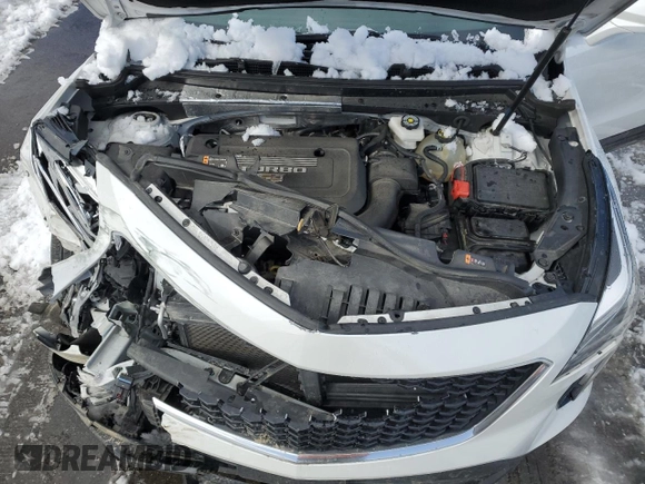 2023 Cadillac XT4 AWD Sport with VIN 1GYFZFR43PF109725, listed as a Copart auction lot 46972445 with 16,736 mi miles and Salvage Title. Bid and sale history available at carsss.com. Image 12.